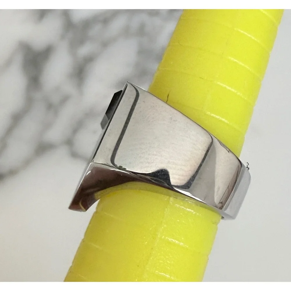 Swarovski Men's New England Ring, Green, Size 62 (10‎ US)